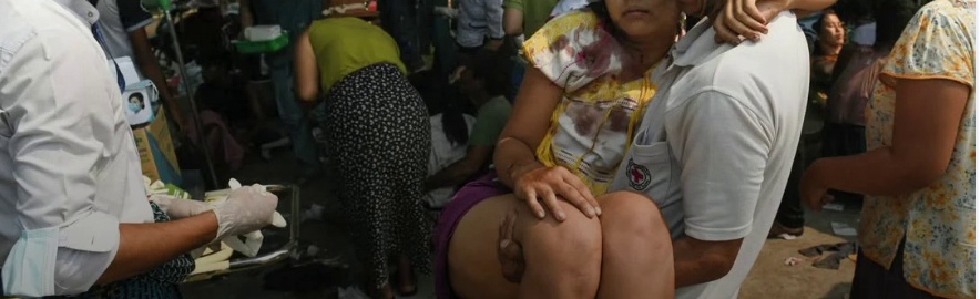 World Relief Myanmar earthquake response